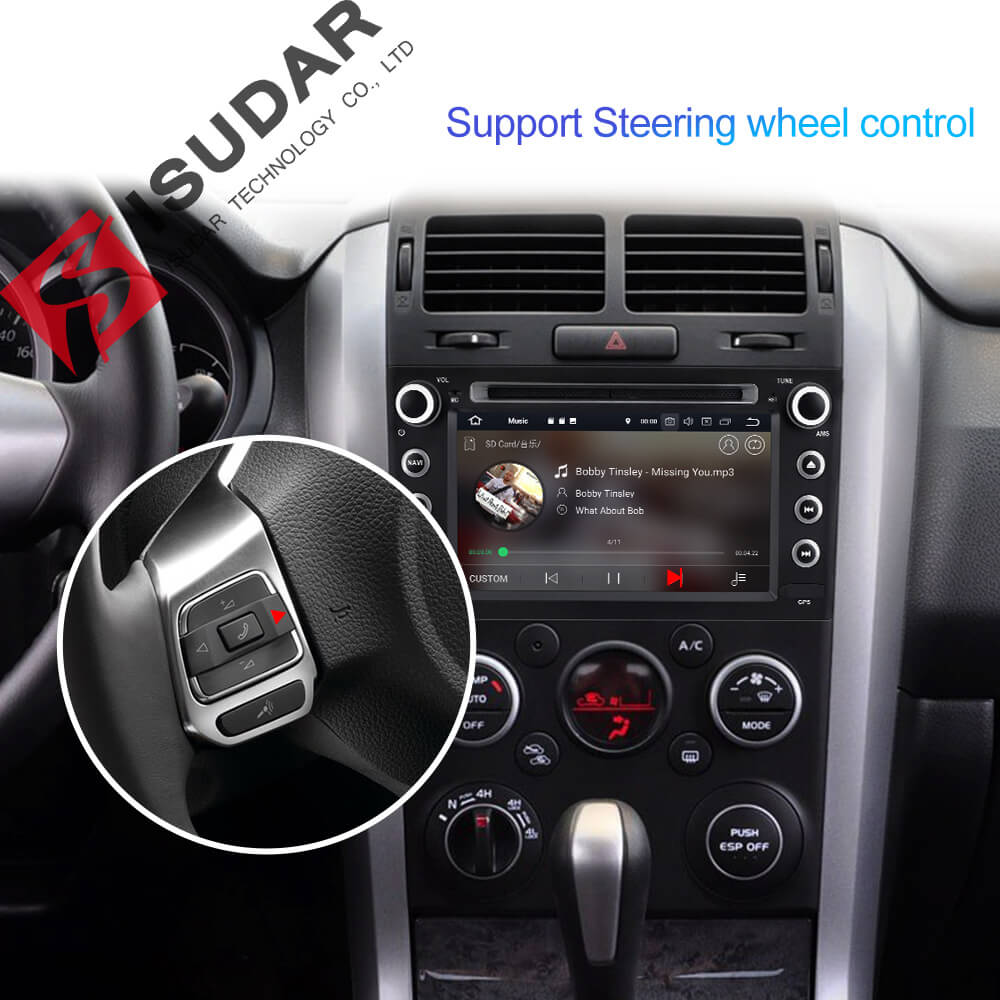 ISUDAR 2 Din Auto radio Android 9.0 Octa core For SUZUKI