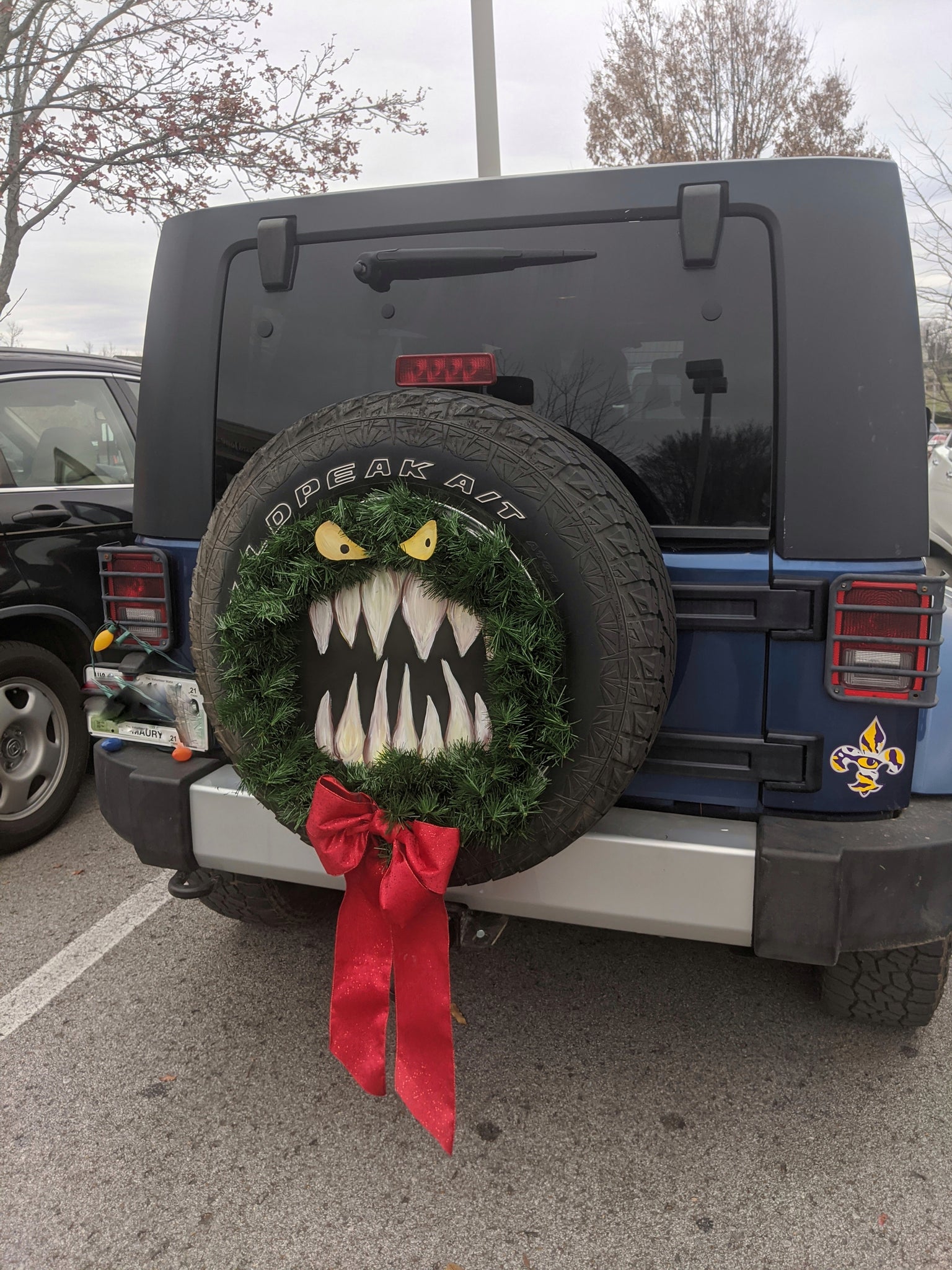 Simplified Eating Wreath*for jeep wheel cover* or door or window hangi –  Whimsy Bear