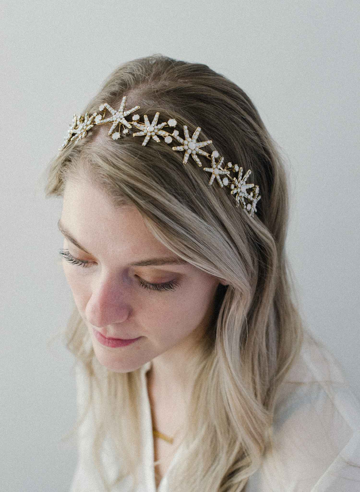 crystal headband