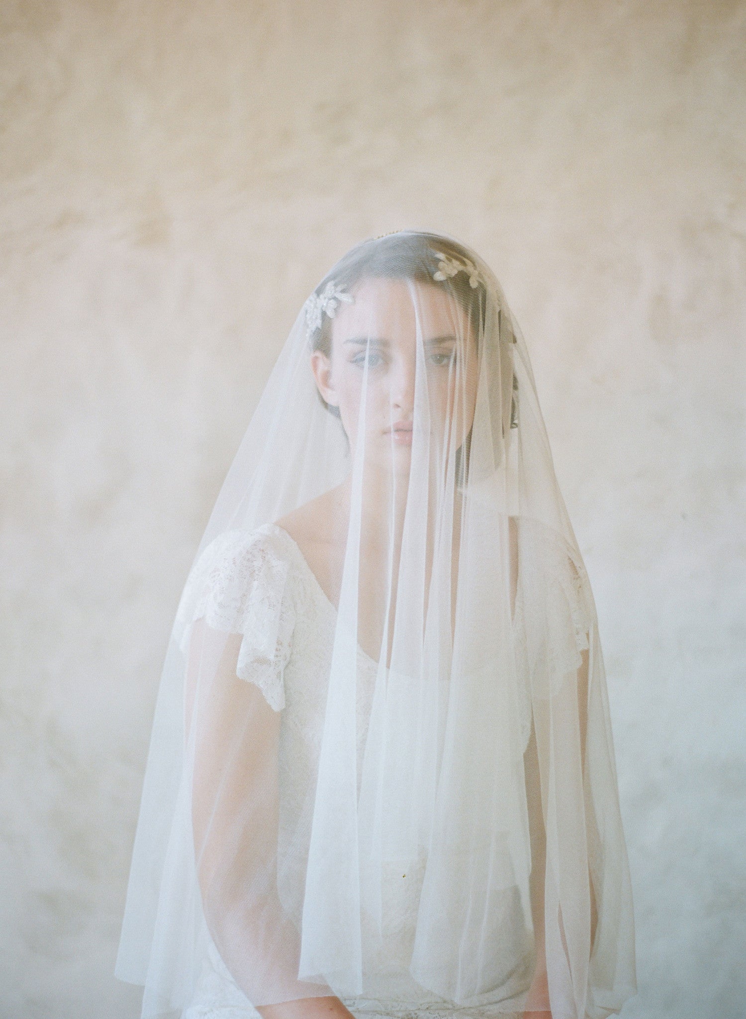 tulle cathedral veil