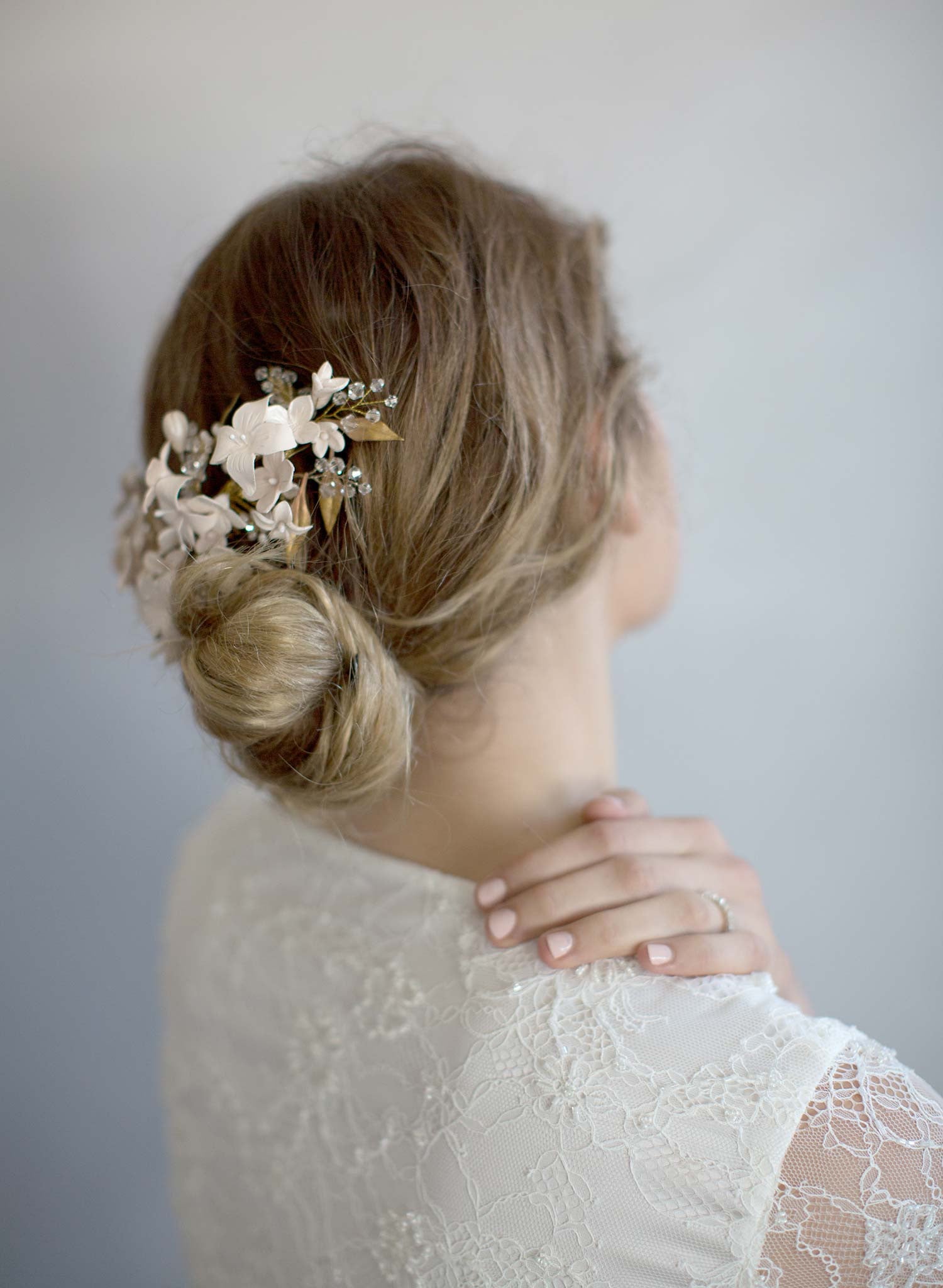 Bridal headpiece Cherry blossom burst headpiece Style 776 Twigs