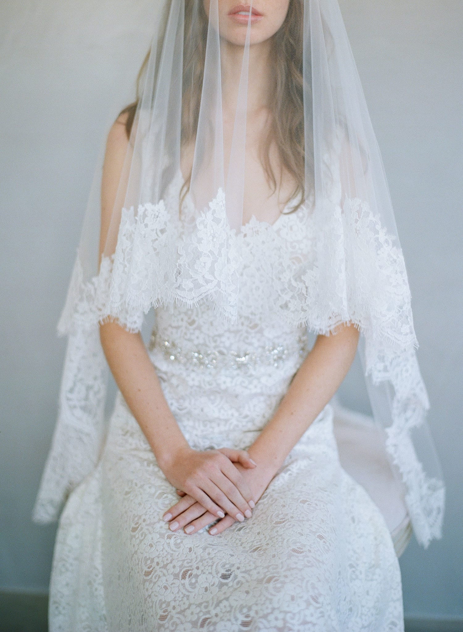 all lace veil