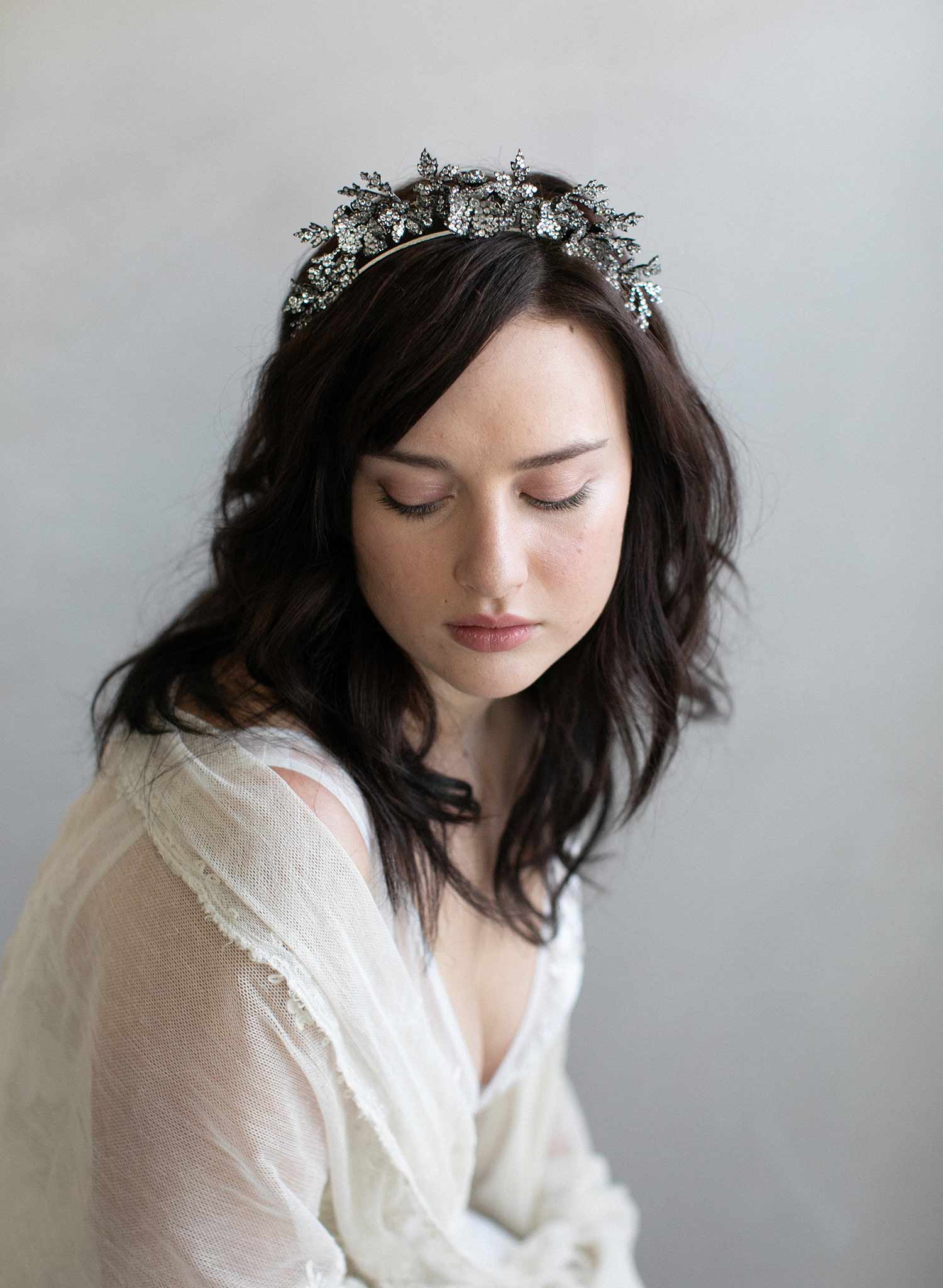 floral crown headpiece