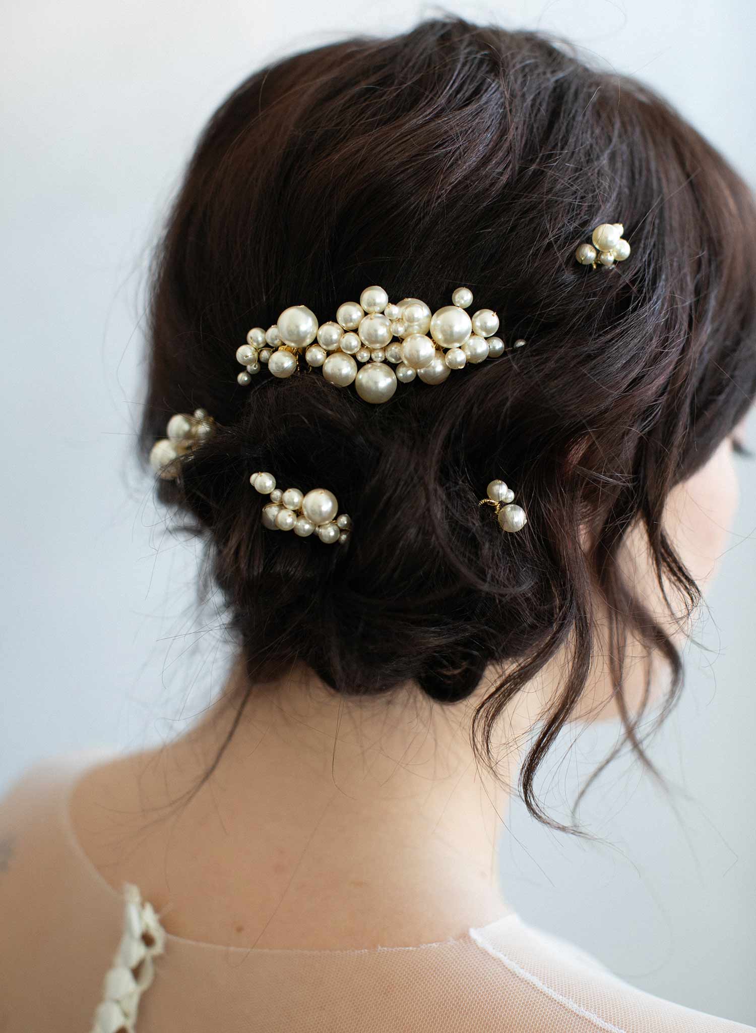 wedding hair jewelry combs
