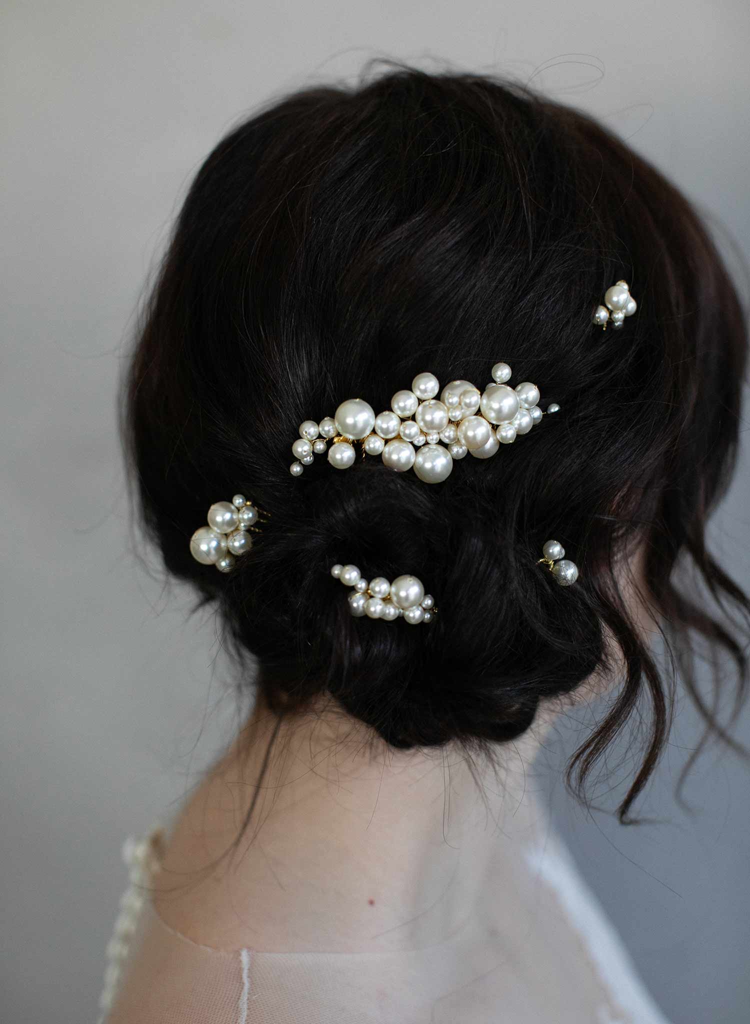 wedding hair jewelry combs