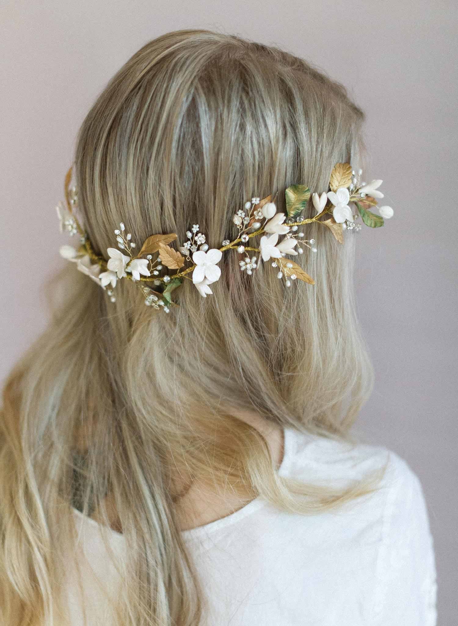 handmade flower headband