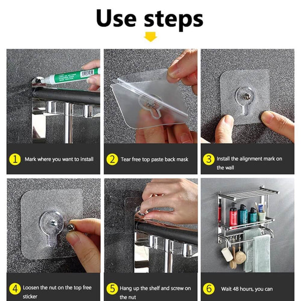How to use the Screw Free Stickers
