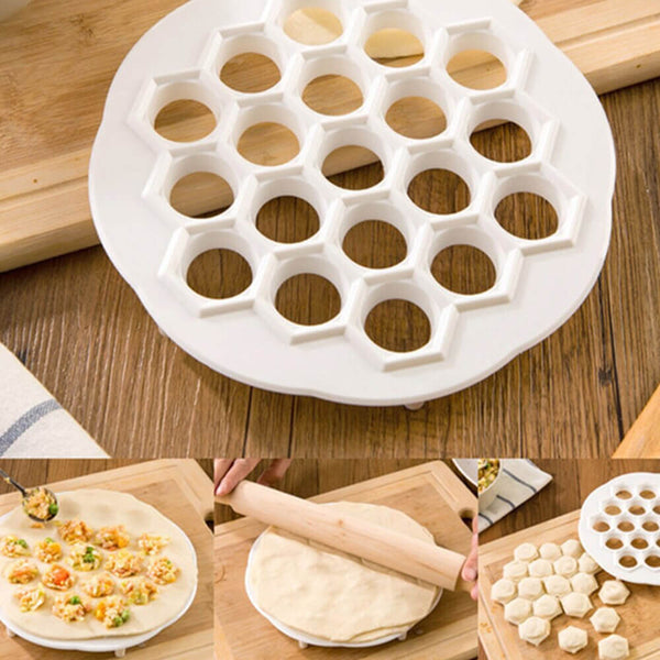 19-Hole Ravioli Maker Mold Tray. Shop Kitchen Molds on Mounteen. Worldwide shipping available.