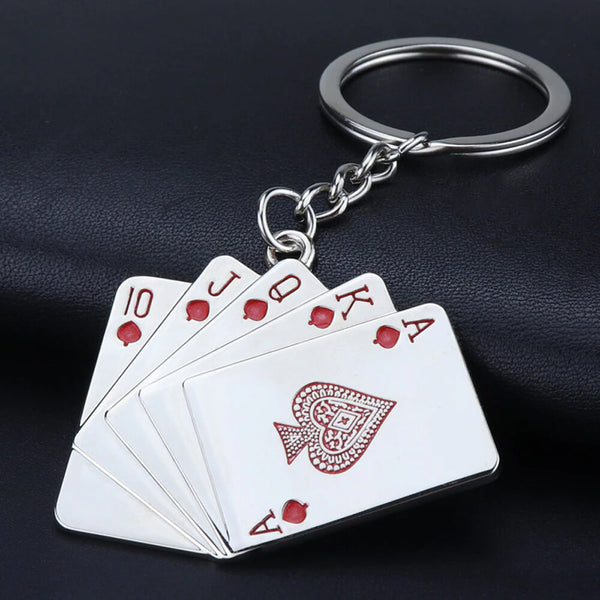 5 porte-clés de cartes à jouer pour les gars de voiture. Achetez des accessoires vestimentaires sur Mounteen. Expédition mondiale disponible.