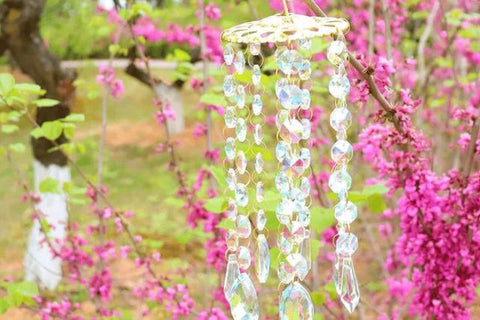 Aurora Crystal Wind Chimes