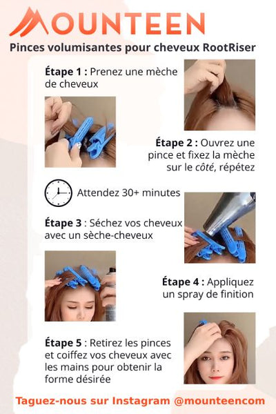 Comment utiliser les clips volumateurs instantanés pour cheveux (alias Rootrisers)