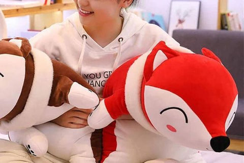 Giant Fox Plush Stuffed Animal Toy