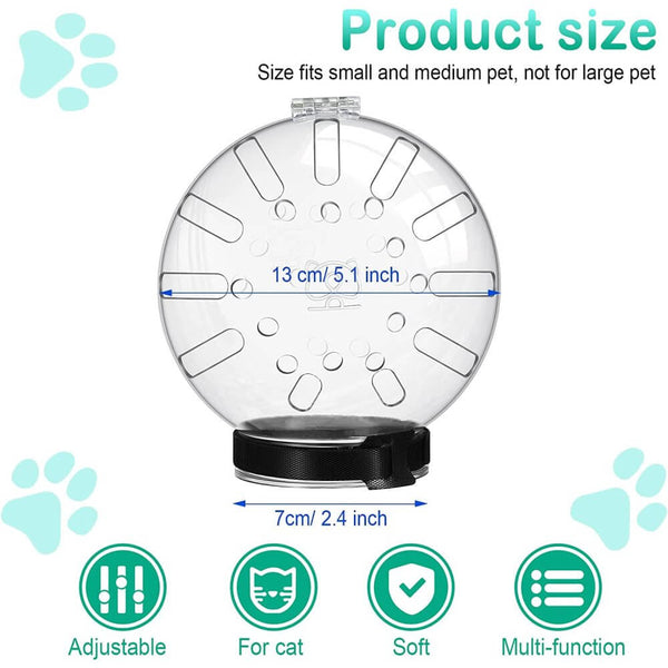 Air Muzzle For Cat Grooming - Size Guide