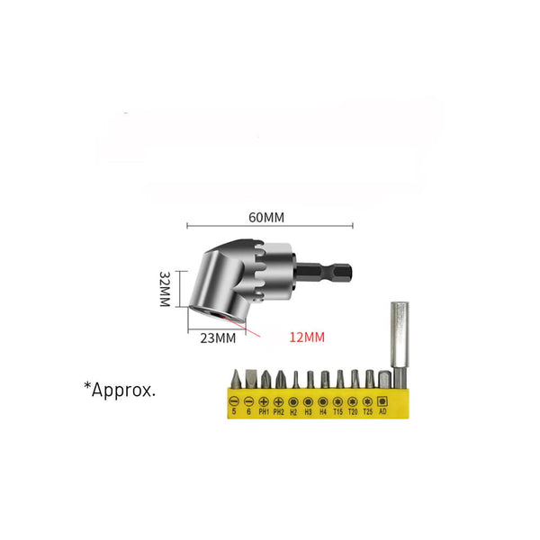 Angled Bit Drill Adapter Kit. Shop Drill Bit Extensions on Mounteen. Worldwide shipping available.