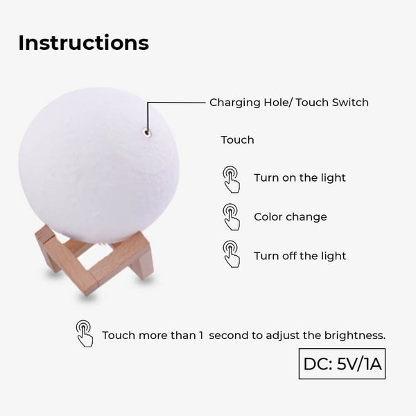 How to use a Moon Light