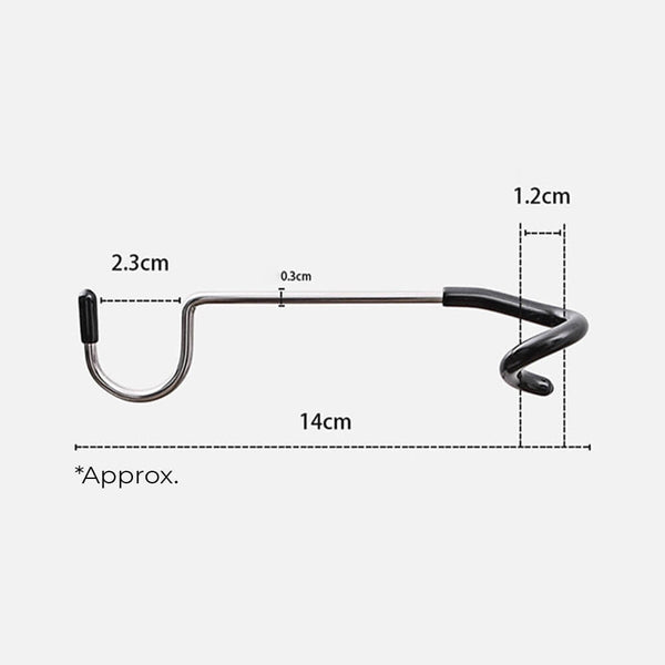 Camping Lantern Hook Hanger - Dimensions