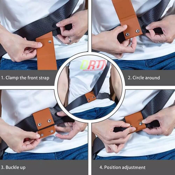 How to use Car Seat Belt Anti-Binding Devices