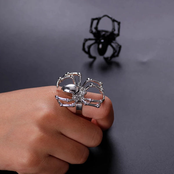 Creepy Halloween Spider Rings. Shop Jewelry on Mounteen. Worldwide shipping available.