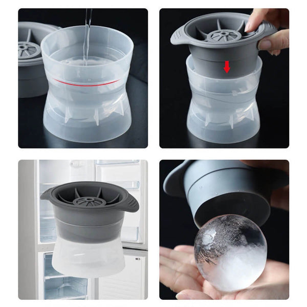 Using your Crystal Clear Ice Spheres Mold
