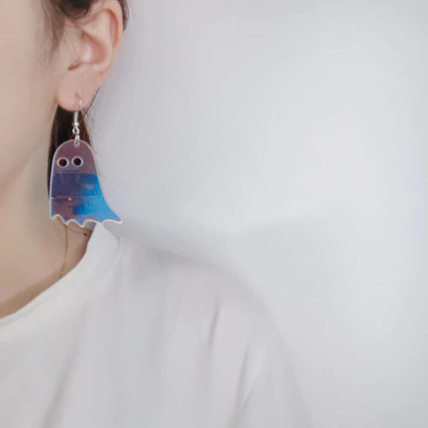 Cute Ghost Earrings. Shop Earrings on Mounteen. Worldwide shipping available.