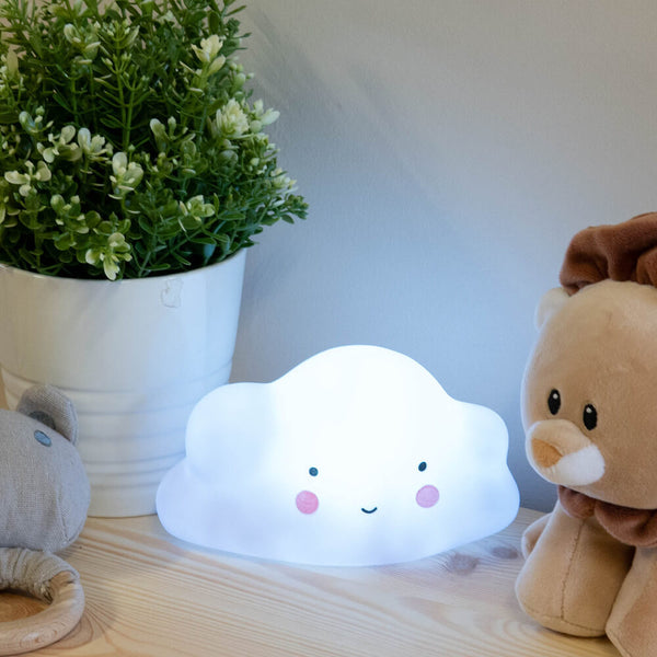 Jolie petite lampe nuage. Achetez des veilleuses et un éclairage ambiant sur Mounteen. Expédition mondiale disponible.