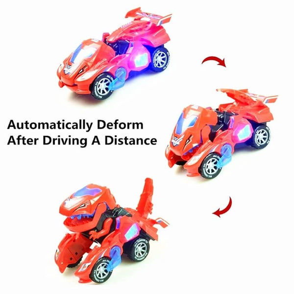 Dinosaur Car Transformer Toy