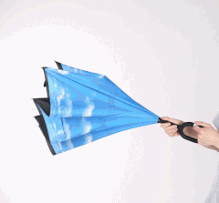 Double Layer Reverse Umbrella - How to use