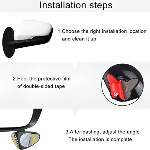 How to install Blind Spot Mirrors