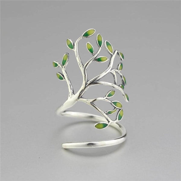 Elegant Olive Tree Ring. Shop Jewelry on Mounteen. Worldwide shipping available.