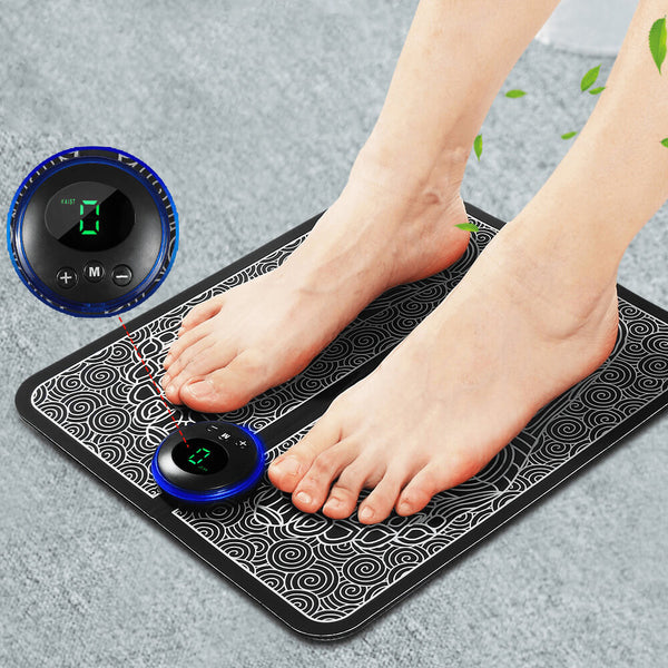 Tapis de massage pour les pieds, stimulateur de points d'acupuncture EMS. Achetez l'acupuncture sur Mounteen. Expédition mondiale disponible.