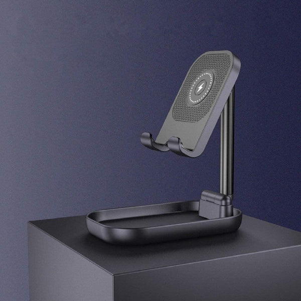 Folding Wireless Charging Mobile Phone Stand. Shop Mobile Phone Stands on Mounteen. Worldwide shipping available.