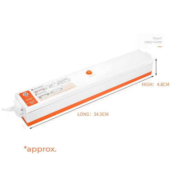 Food Vacuum Heat Sealer - Size