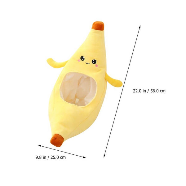 Dimensions du chapeau banane en coton amusant