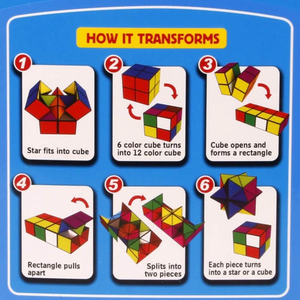 So verwenden Sie ein Star Cube-Spielzeug