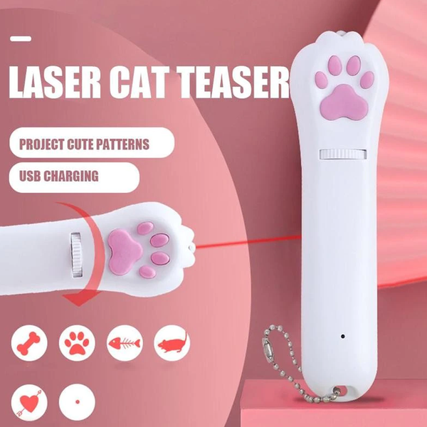 Laser Cat Teaser Interactive Toy - How to use