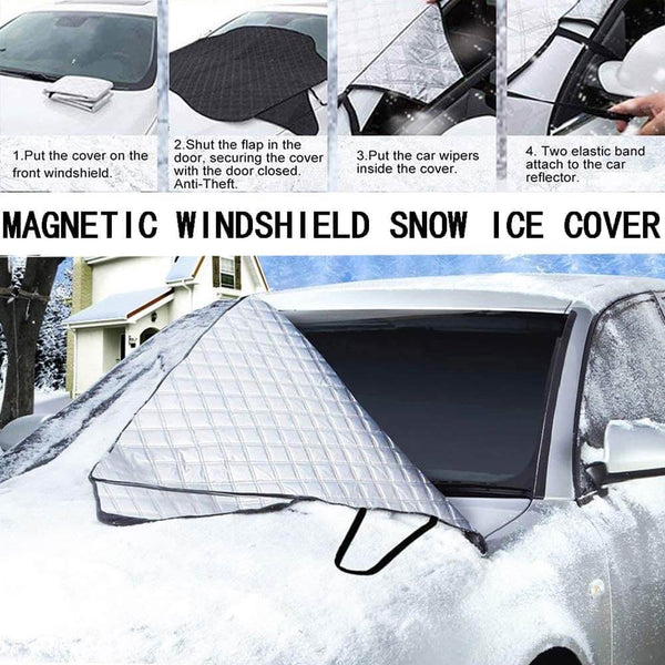 How to install a Magnetic Car Windshield Cover