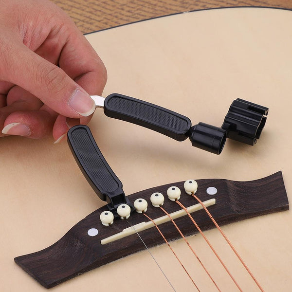 Wie benutzt man einen Gitarrensaitenschneider?