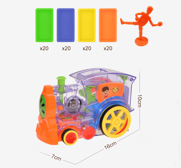 Automatic Domino Train Toy