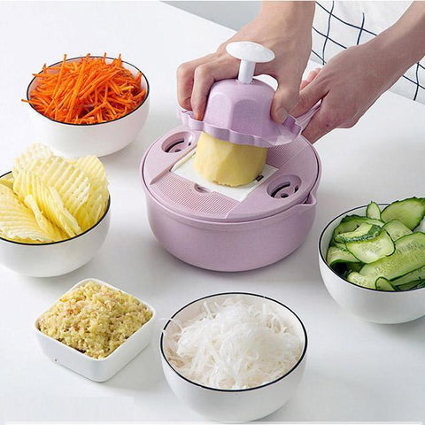 Mandoline Slicer, Cutter, Chopper, and Grater - Best Plant-Based Food Prep Gadgets for Every Kitchen