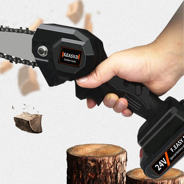Rechargeable Handheld Mini Battery Powered Chainsaw