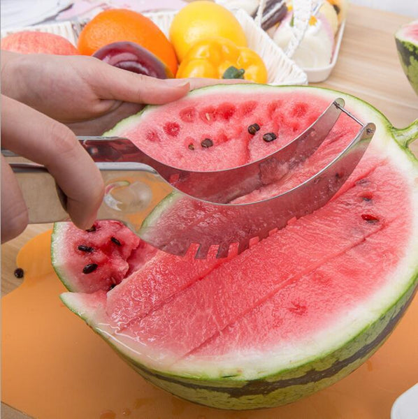 Wassermelonen-Schnellschneider aus Edelstahl – Mounteen