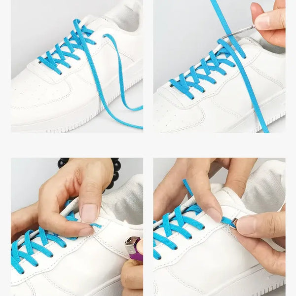 How to use No-Tie Buckle Shoelaces - Buy on Mounteen