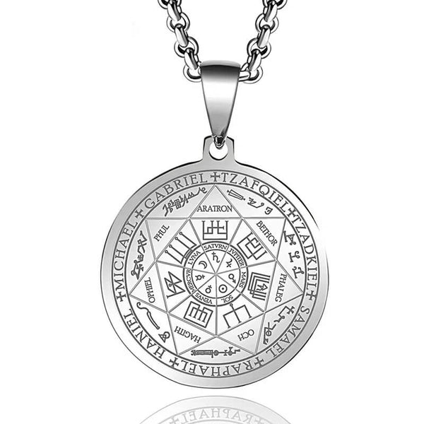Olympian Spirits Edelstahl-Halskette in Silber – Mounteen