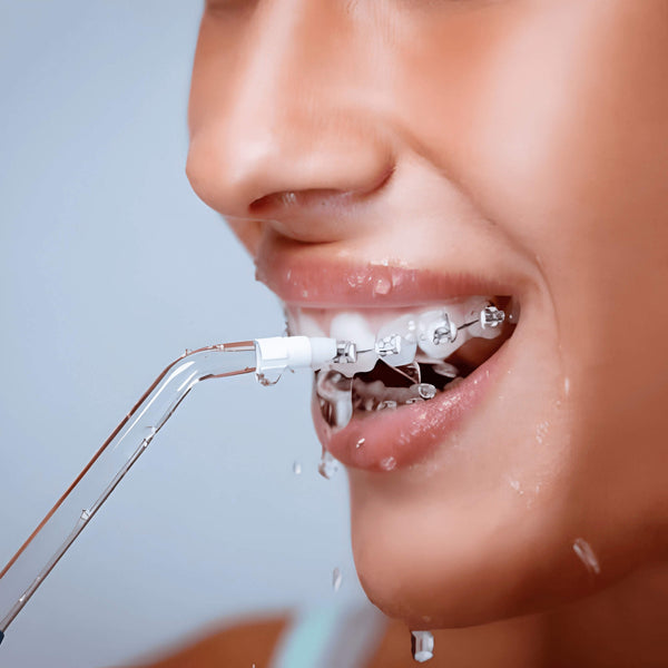 Fil dentaire oral sans fil. Achetez des hydropulseurs sur Mounteen. Expédition mondiale disponible.