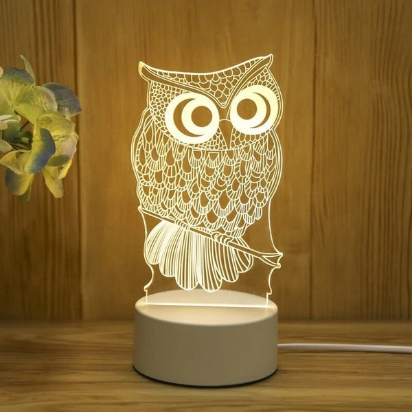 Owl Table Lamp - Buy online