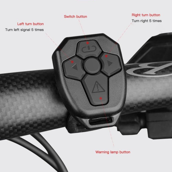 Using your Remote Control Bicycle LED Light