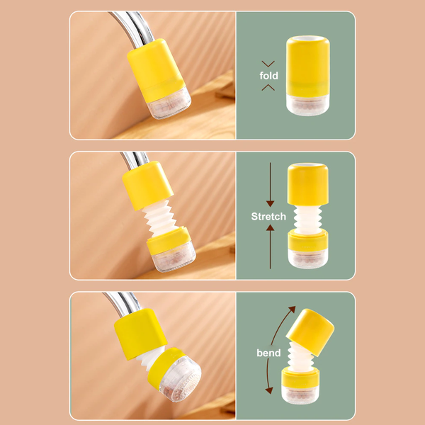 Rotatable Filter Pressurized Shower - How to use