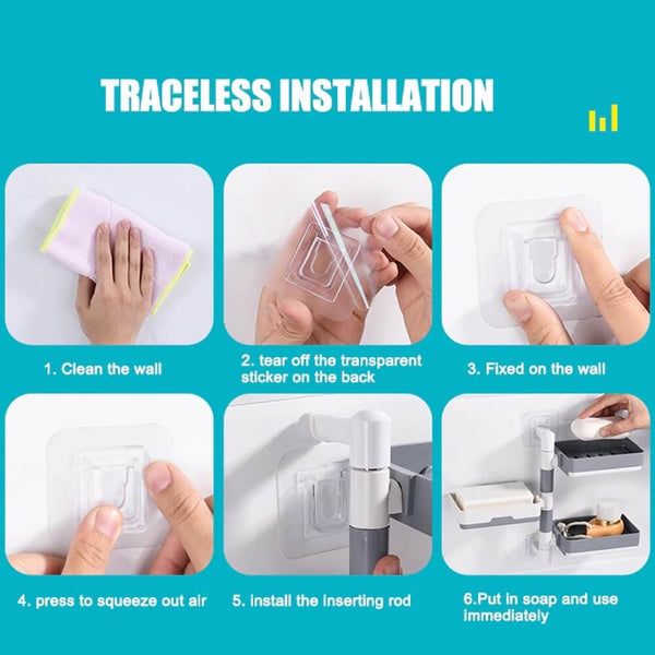 How to install a Rotatable Soap Holder