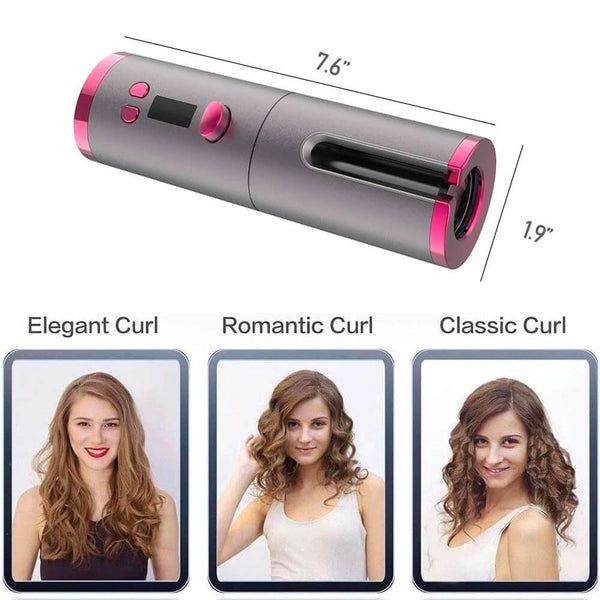 Rotating Ceramic Easy Hair Curler