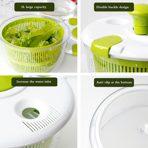 Salad Spinner - How to use